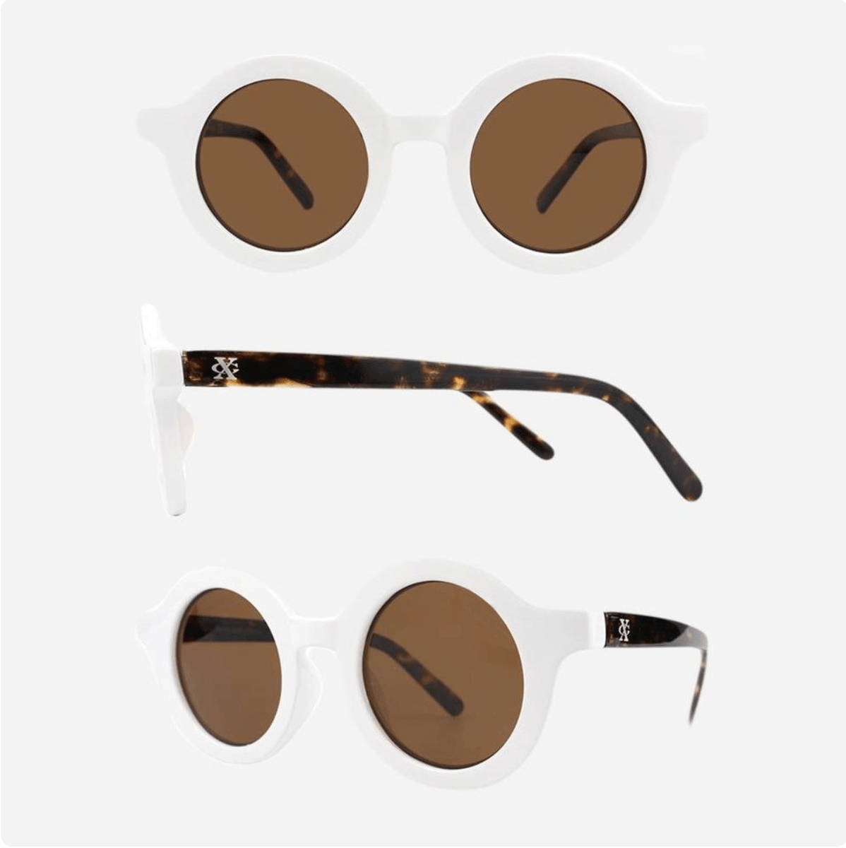 Dakota - Polar White + Golden Tortoise - GRECHX
